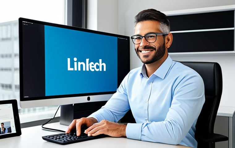 농업기술 분야 취업 성공 사례 - AgriTech Professional on LinkedIn**
"Professional AgriTech specialist in a modern office setting, v...